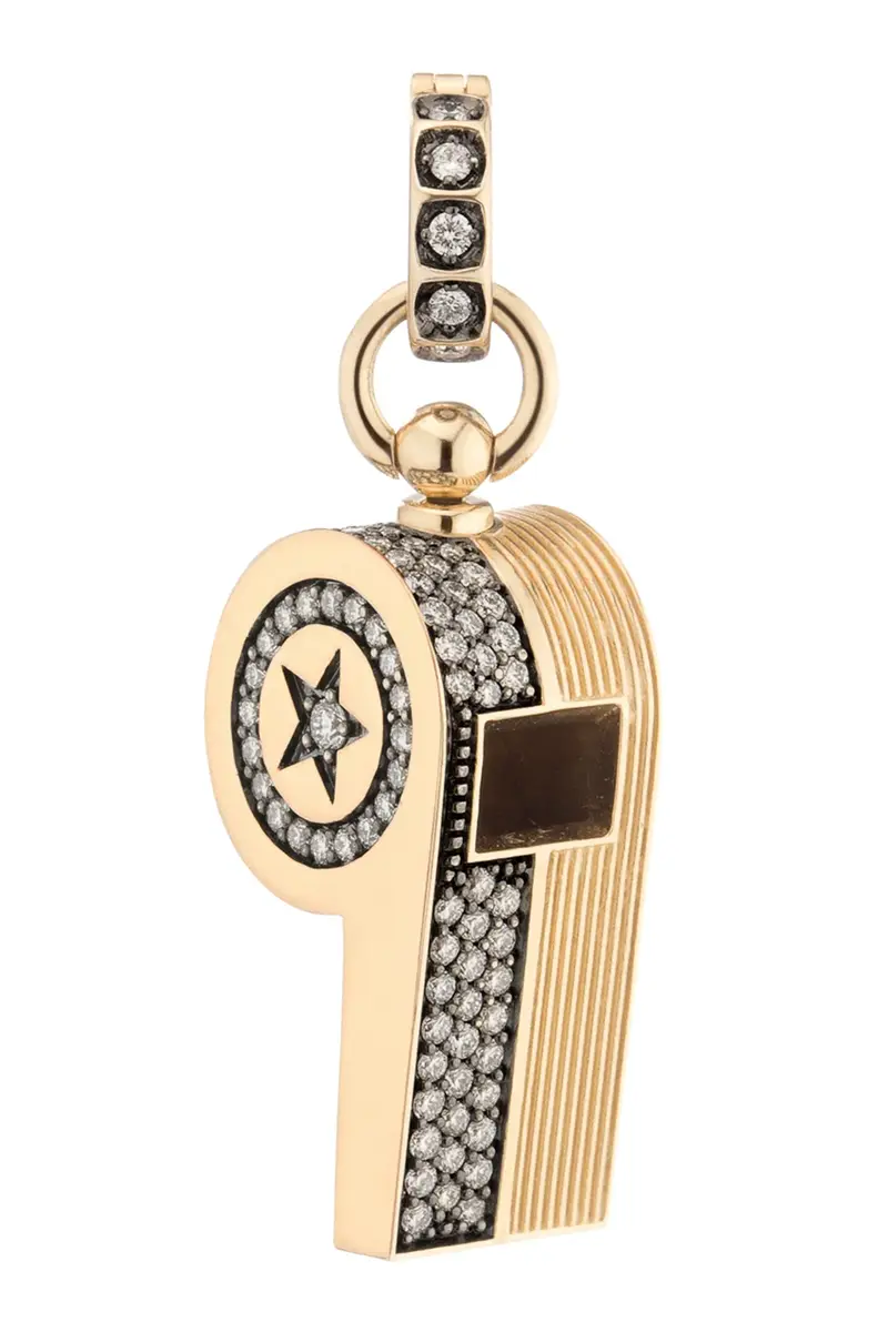 MINED AND FOUND Diamond Continuum Whistle Pendant | Thumbnail 3 MINED AND FOUND Diamond Continuum Whistle Pendant | Thumbnail 3