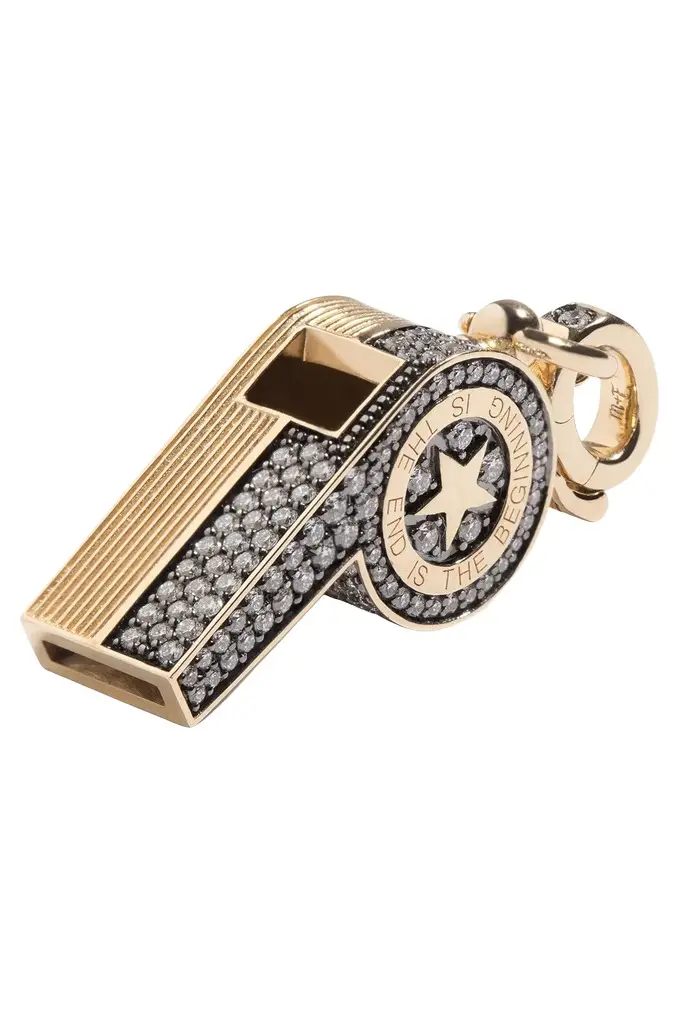 MINED AND FOUND Diamond Continuum Whistle Pendant