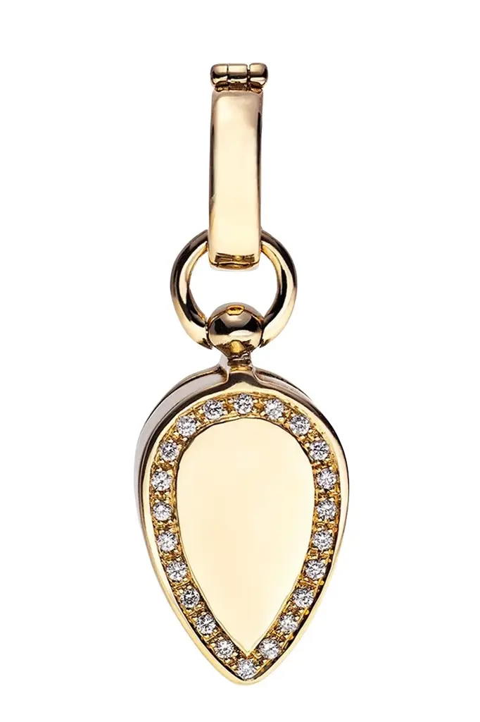 Quartz Diamond Focus Loupe Pendant