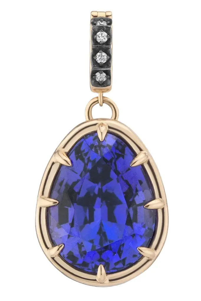 Tanzanite Diamond Supernova Pendant