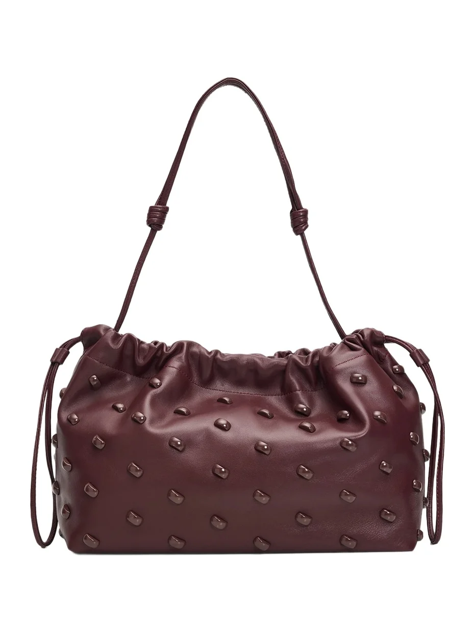A. L.C. Women's Arlo Studded Leather Shoulder Bag