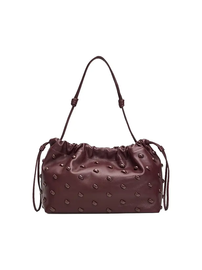 A. L.C. Women's Arlo Studded Leather Shoulder Bag A. L.C. Women's Arlo Studded Leather Shoulder Bag
