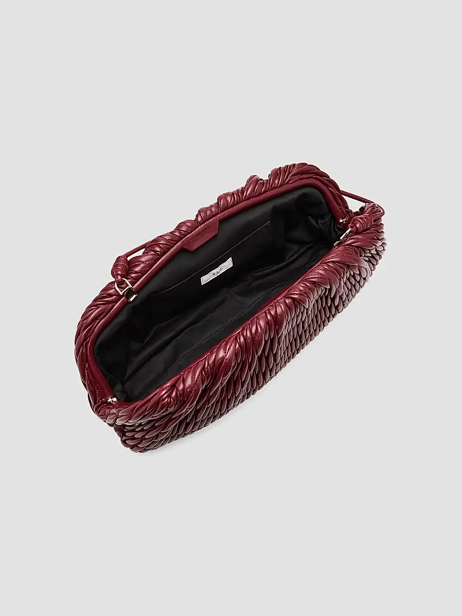 A.L.C. A. L.C. Women's Faye Faux-Leather Clutch | Thumbnail 4 A.L.C. A. L.C. Women's Faye Faux-Leather Clutch | Thumbnail 4