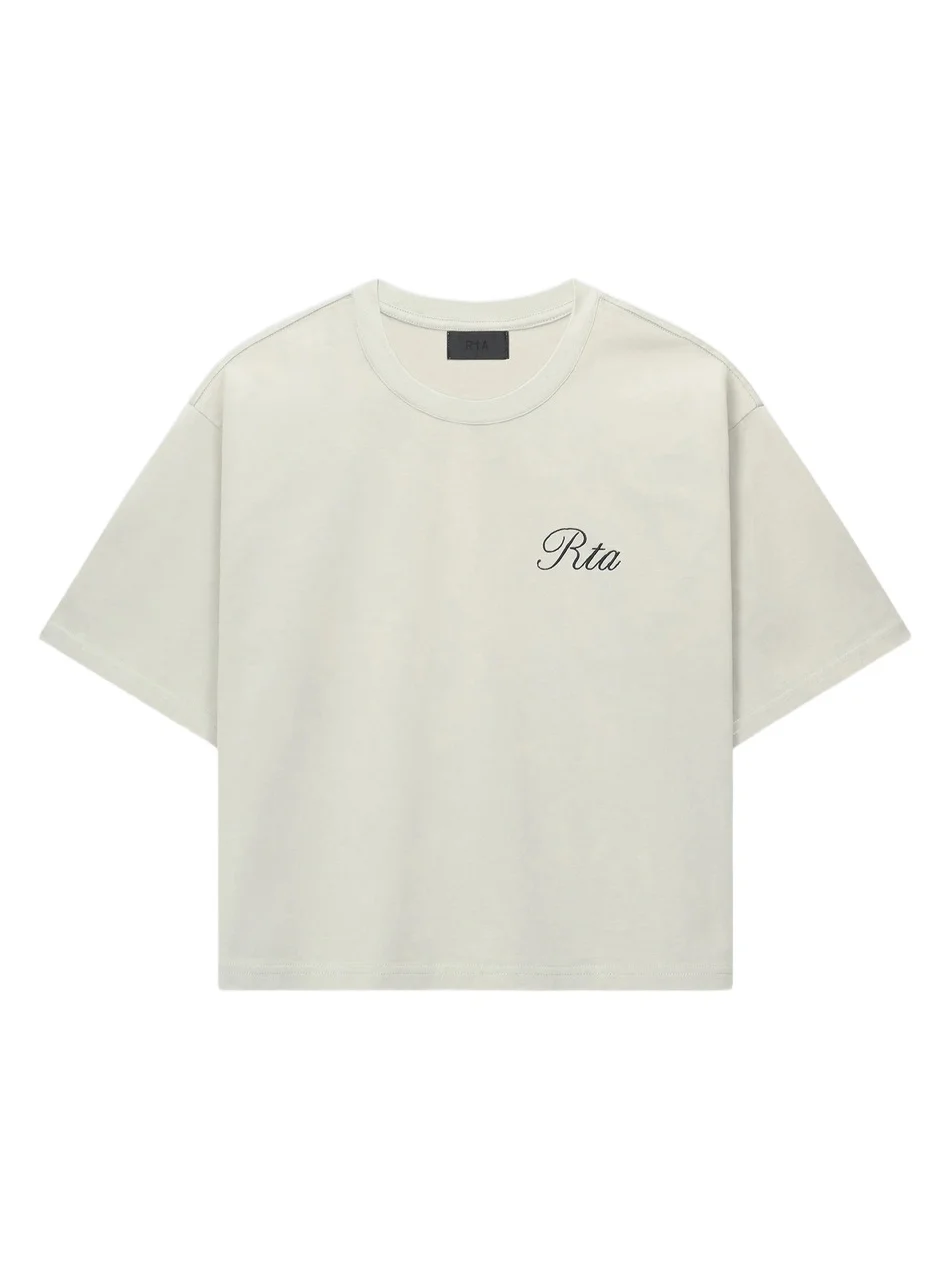 RTA Men's Curva Ultra Austin Cropped Oversized T-Shirt
