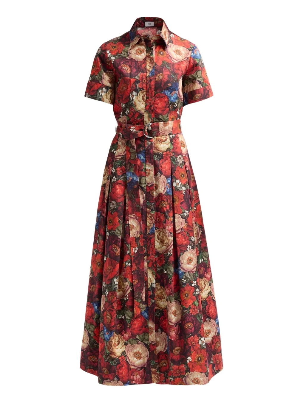 Women's Leighton Floral Pleated Midi Shirtdress