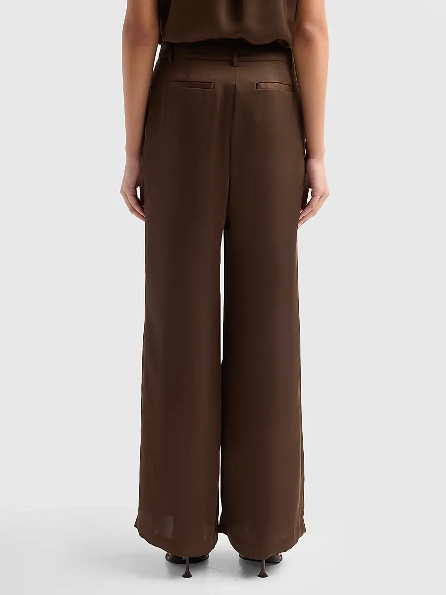 Ramy Brook Women's Oscar Pleated Wide-Leg Pants | Thumbnail 3 Ramy Brook Women's Oscar Pleated Wide-Leg Pants | Thumbnail 3