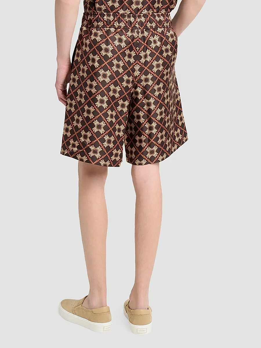 AMIRI Men's MA Quad Silk Shorts | Thumbnail 3 AMIRI Men's MA Quad Silk Shorts | Thumbnail 3