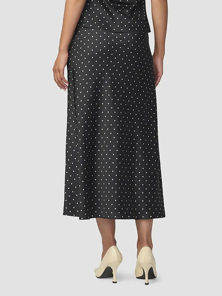Joe's Jeans Women's Ines Polka Dot A-Line Midi Skirt | Thumbnail 3 Joe's Jeans Women's Ines Polka Dot A-Line Midi Skirt | Thumbnail 3