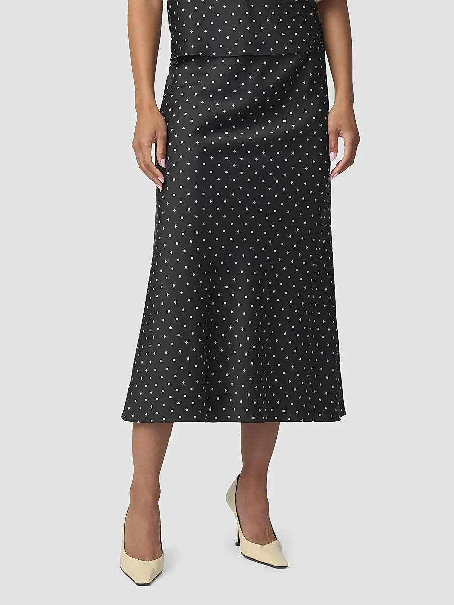 Joe's Jeans Women's Ines Polka Dot A-Line Midi Skirt | Thumbnail 4 Joe's Jeans Women's Ines Polka Dot A-Line Midi Skirt | Thumbnail 4