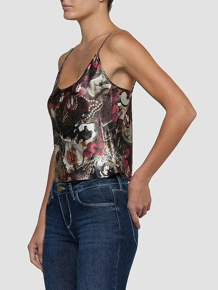 L'Agence Women's Charmy U-Neck Cami Top | Thumbnail 5
