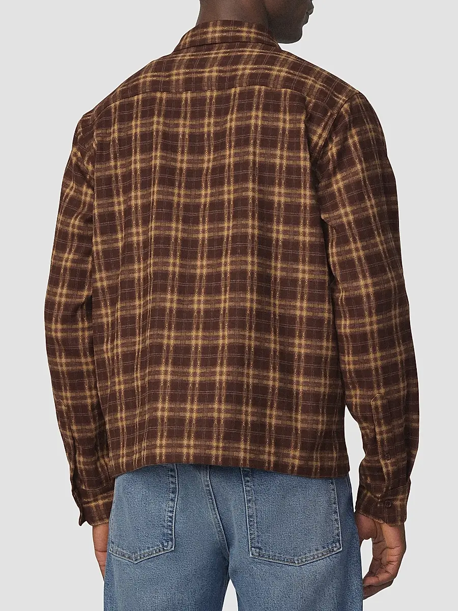 Joe's Jeans Men's Plaid Double Flap Pocket Shirt | Thumbnail 3