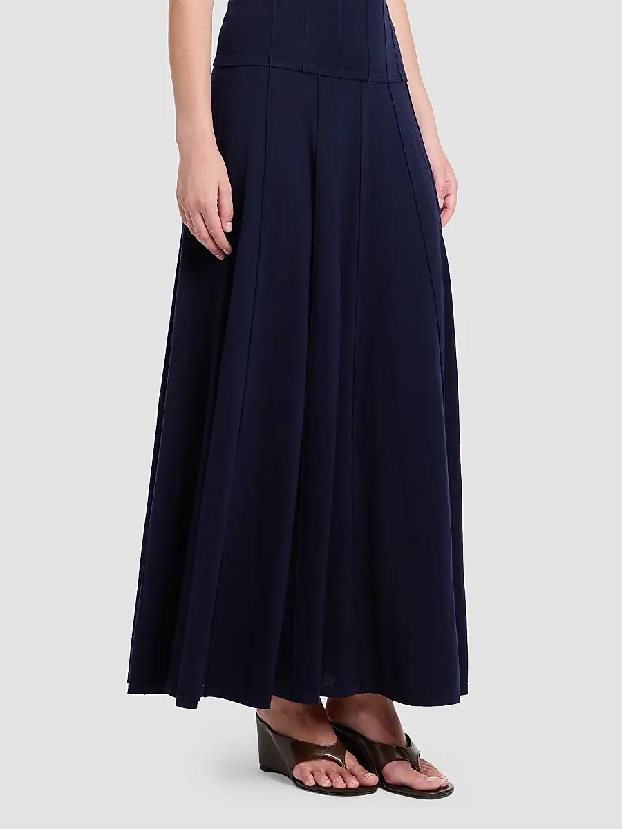 TWP Women's Merino Wool A-Line Maxi Skirt | Thumbnail 4