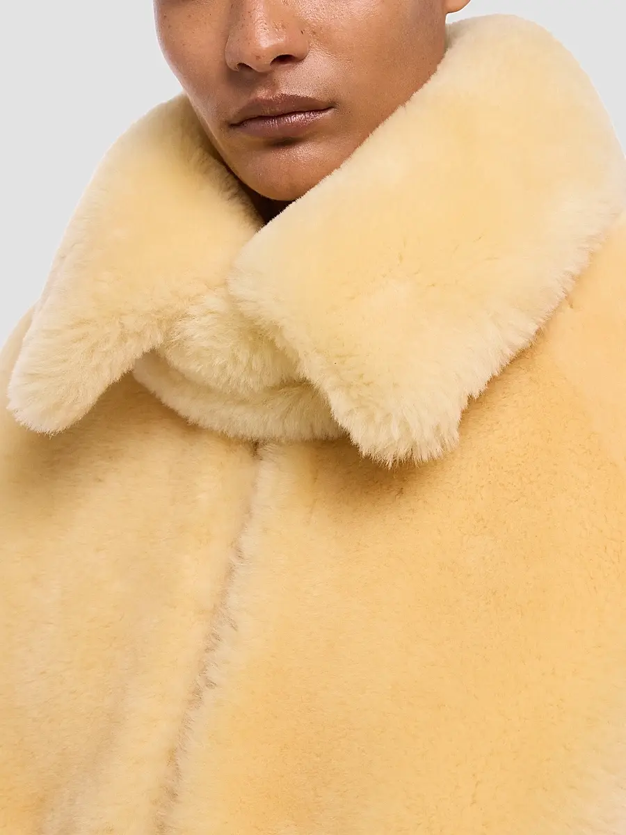 Helmut Lang Women's Shearling Bomber Jacket | Thumbnail 5