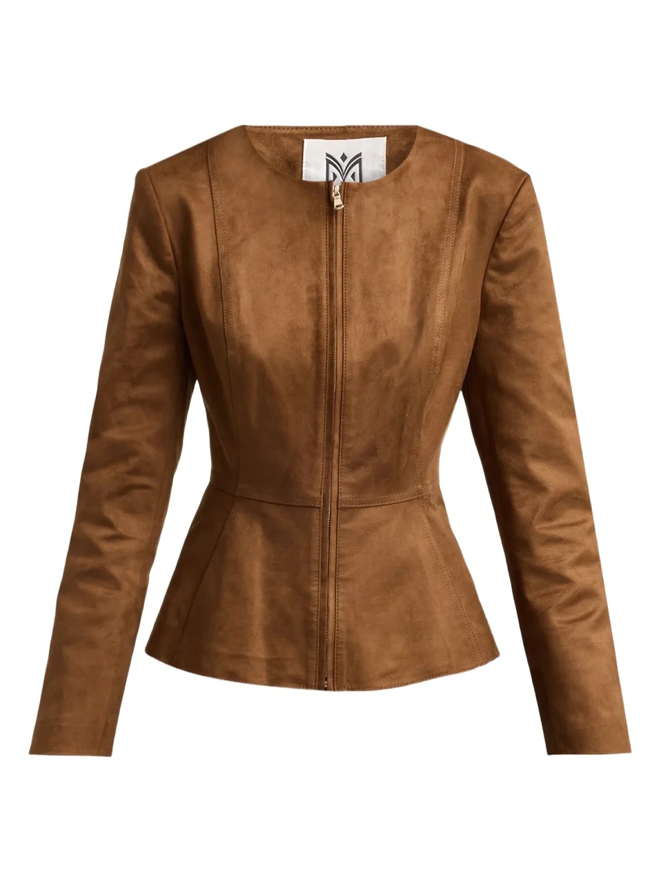 Women's Reina Faux Suede Peplum Jacket Women's Reina Faux Suede Peplum Jacket