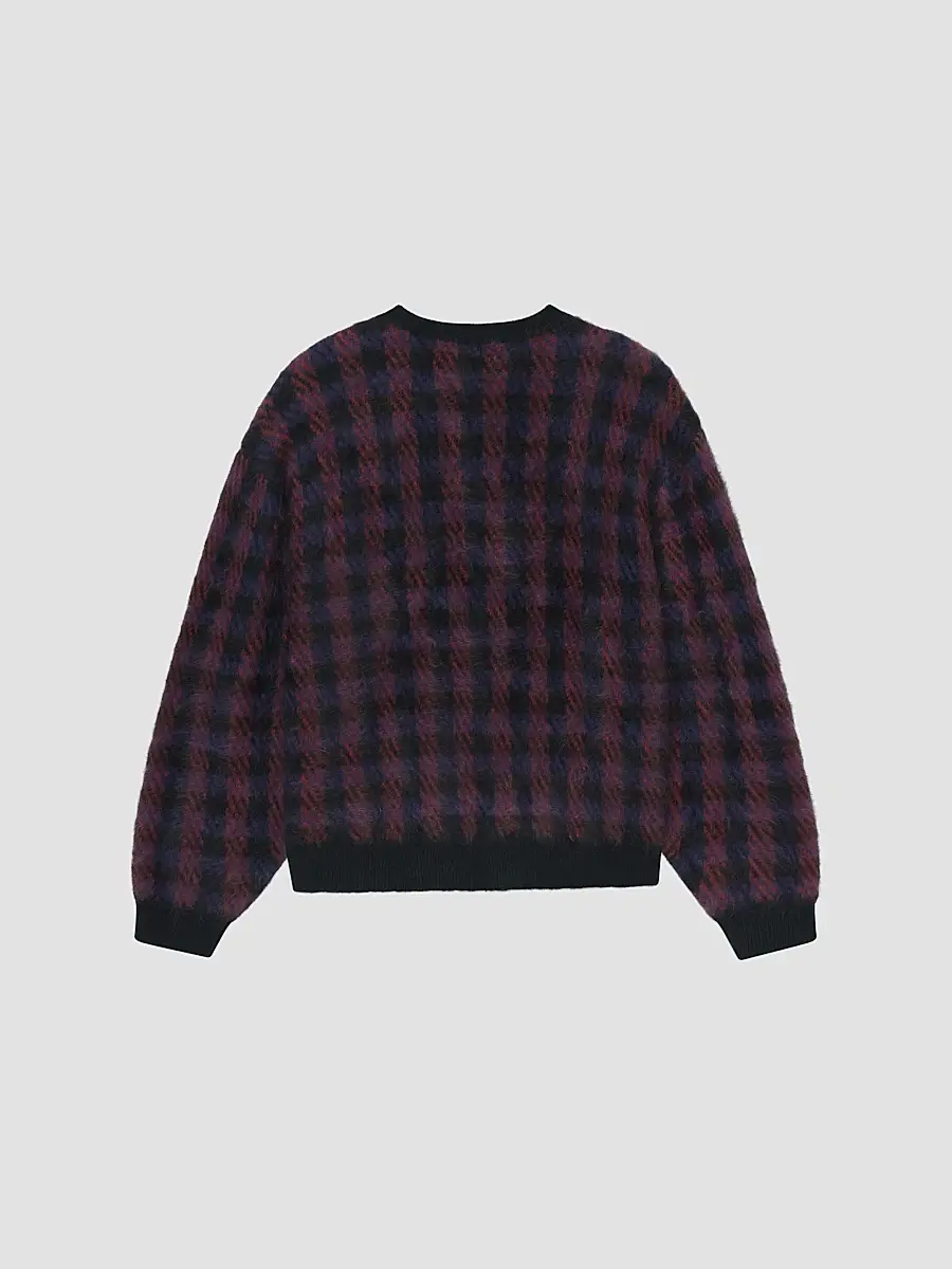 Frame Women's Brushed Houndstooth Wool-Cashmere Cardigan | Thumbnail 8 Frame Women's Brushed Houndstooth Wool-Cashmere Cardigan | Thumbnail 8