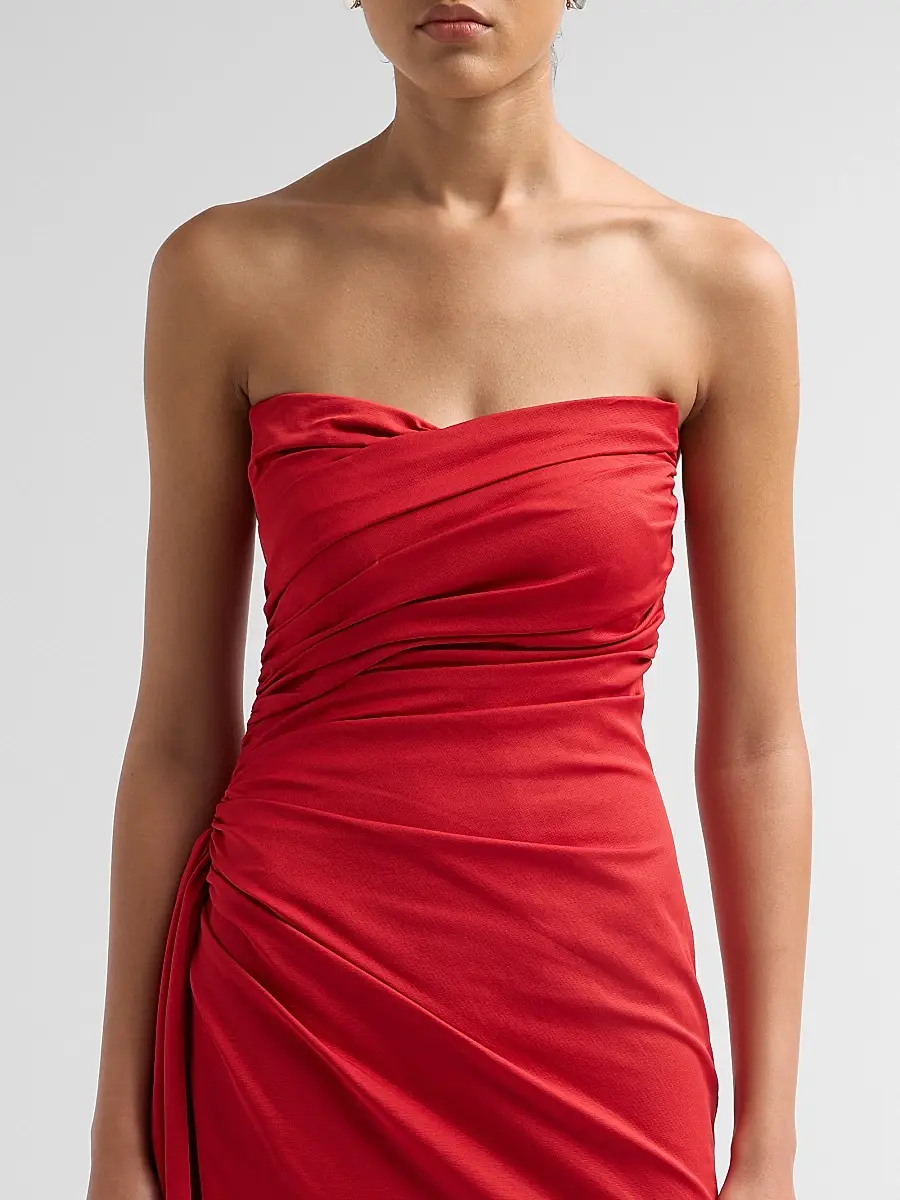 As It May Women's Tiphanie Gathered Faille Gown | Thumbnail 5