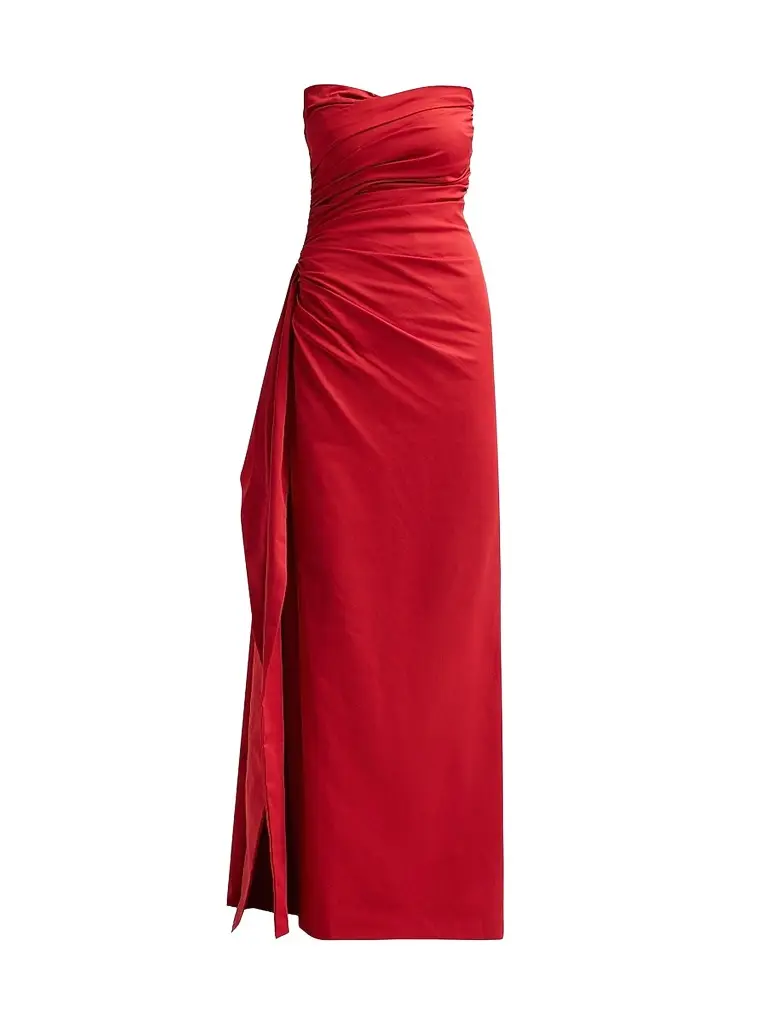 As It May Women's Tiphanie Gathered Faille Gown