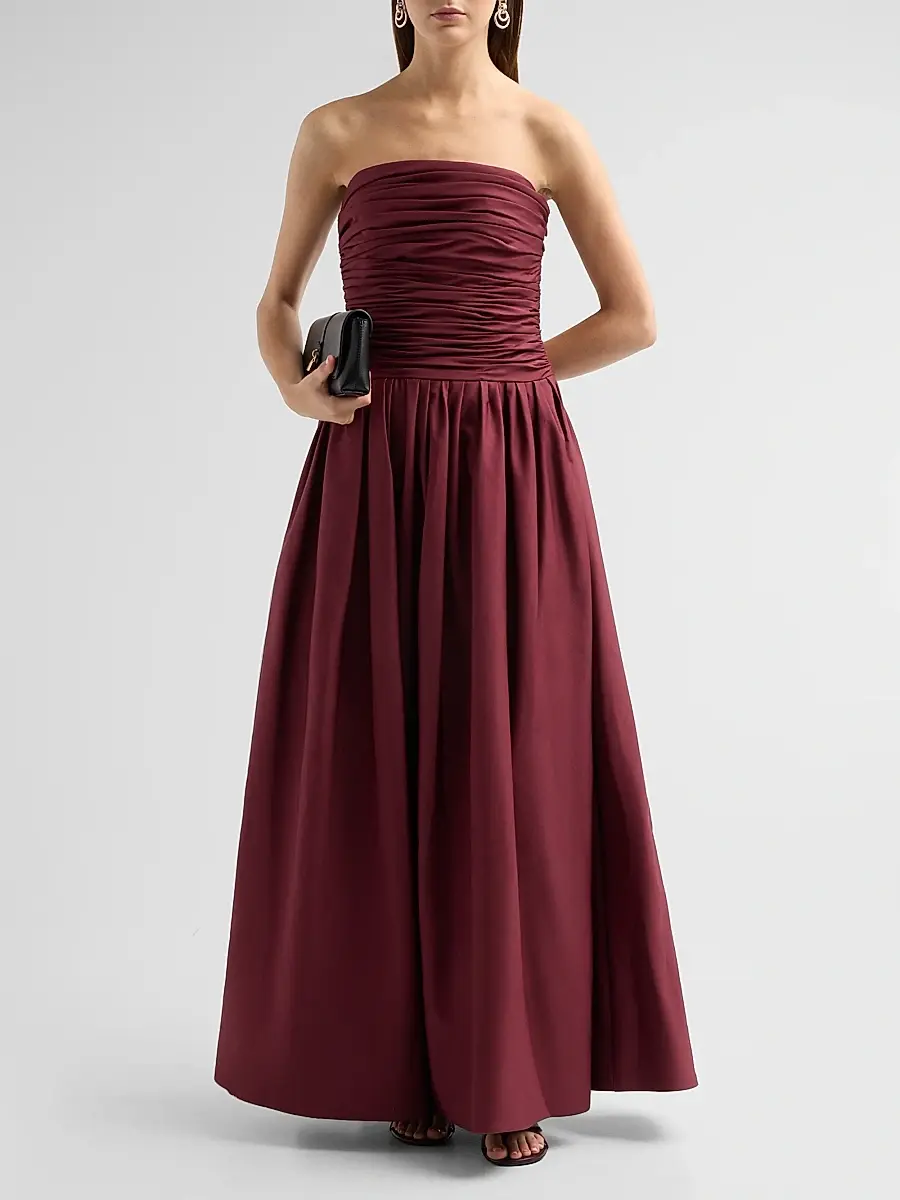 As It May Women's Fayette Ruched Strapless Gown | Thumbnail 2 As It May Women's Fayette Ruched Strapless Gown | Thumbnail 2
