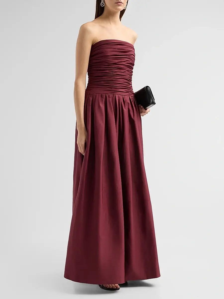 As It May Women's Fayette Ruched Strapless Gown | Thumbnail 4 As It May Women's Fayette Ruched Strapless Gown | Thumbnail 4
