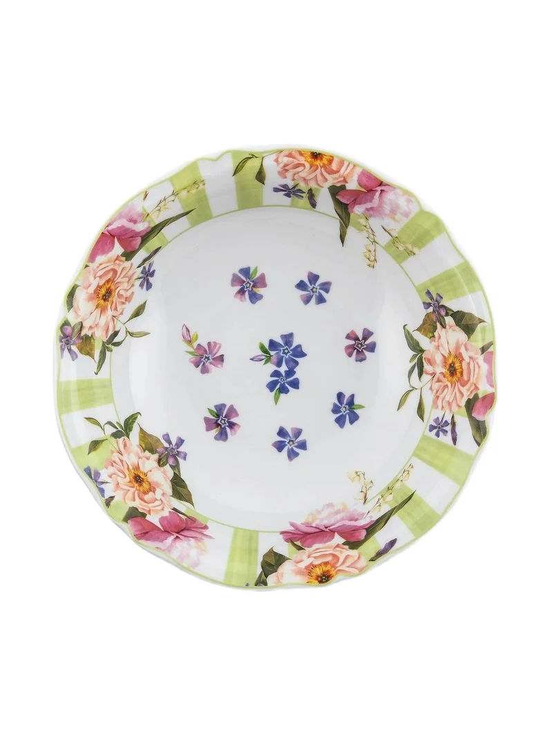 MacKenzie-Childs Wildflowers Serving Bowl