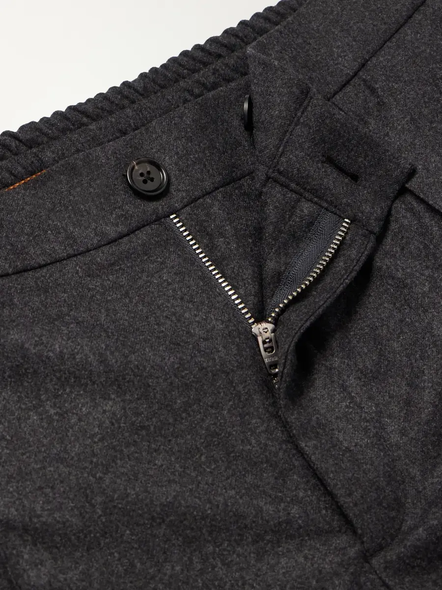 Zegna Straight-Leg Wool, Cashmere and Silk-Blend Trousers - Men | Thumbnail 6 Zegna Straight-Leg Wool, Cashmere and Silk-Blend Trousers - Men | Thumbnail 6