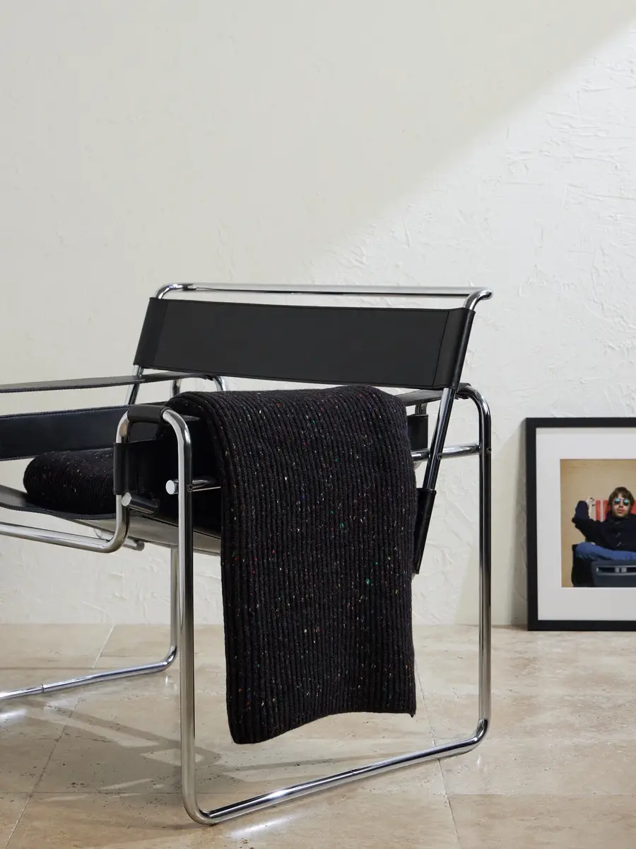 Inis Meáin Fisherman's Ribbed Wool and Cashmere-Blend Blanket - Men | Thumbnail 2