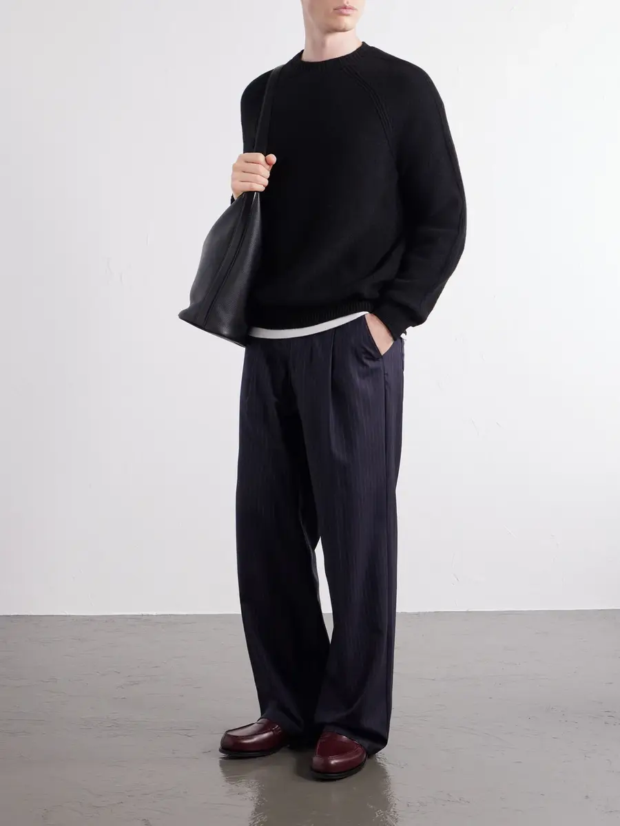 Inis Meáin Wool Sweater - Men | Thumbnail 2 Inis Meáin Wool Sweater - Men | Thumbnail 2