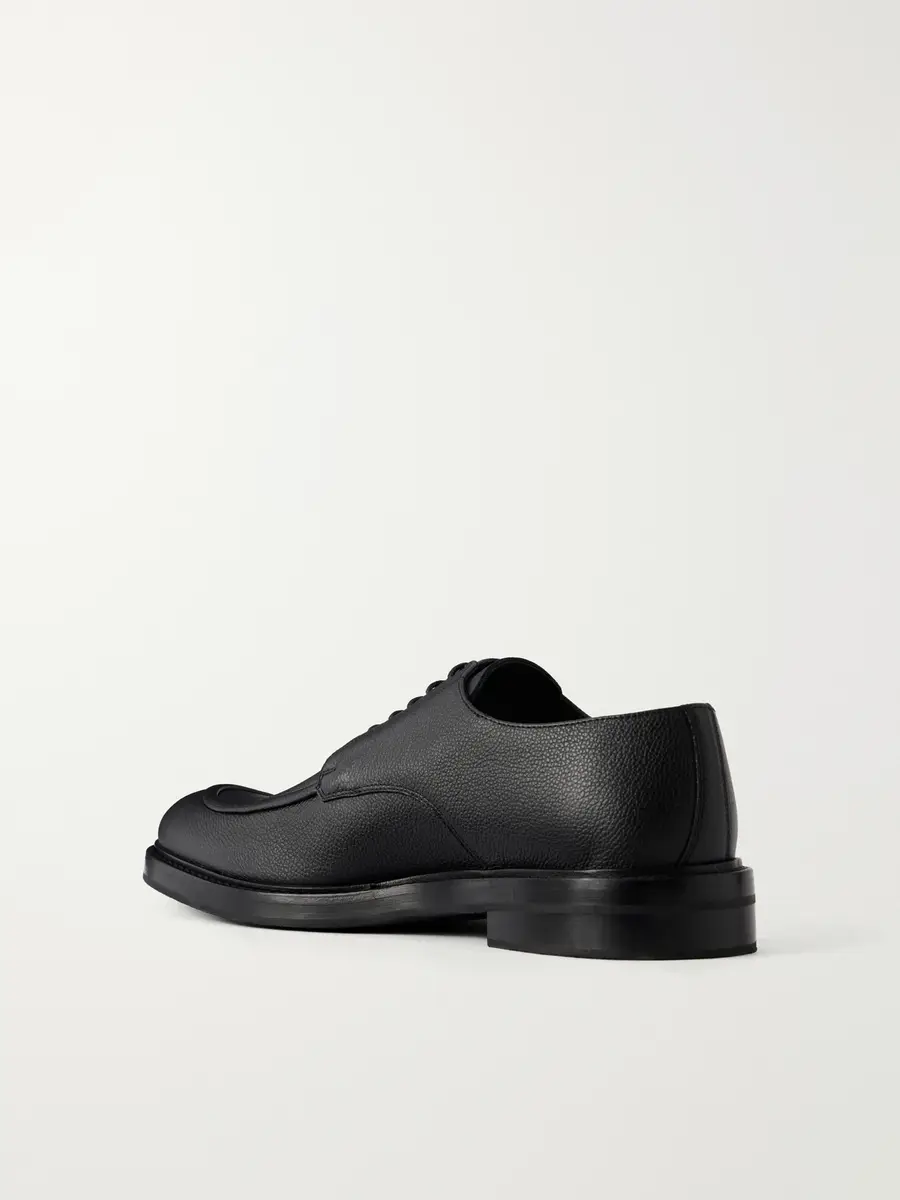 Manolo Blahnik Newbury Full-Grained Leather Derby Shoes - Men | Thumbnail 4 Manolo Blahnik Newbury Full-Grained Leather Derby Shoes - Men | Thumbnail 4