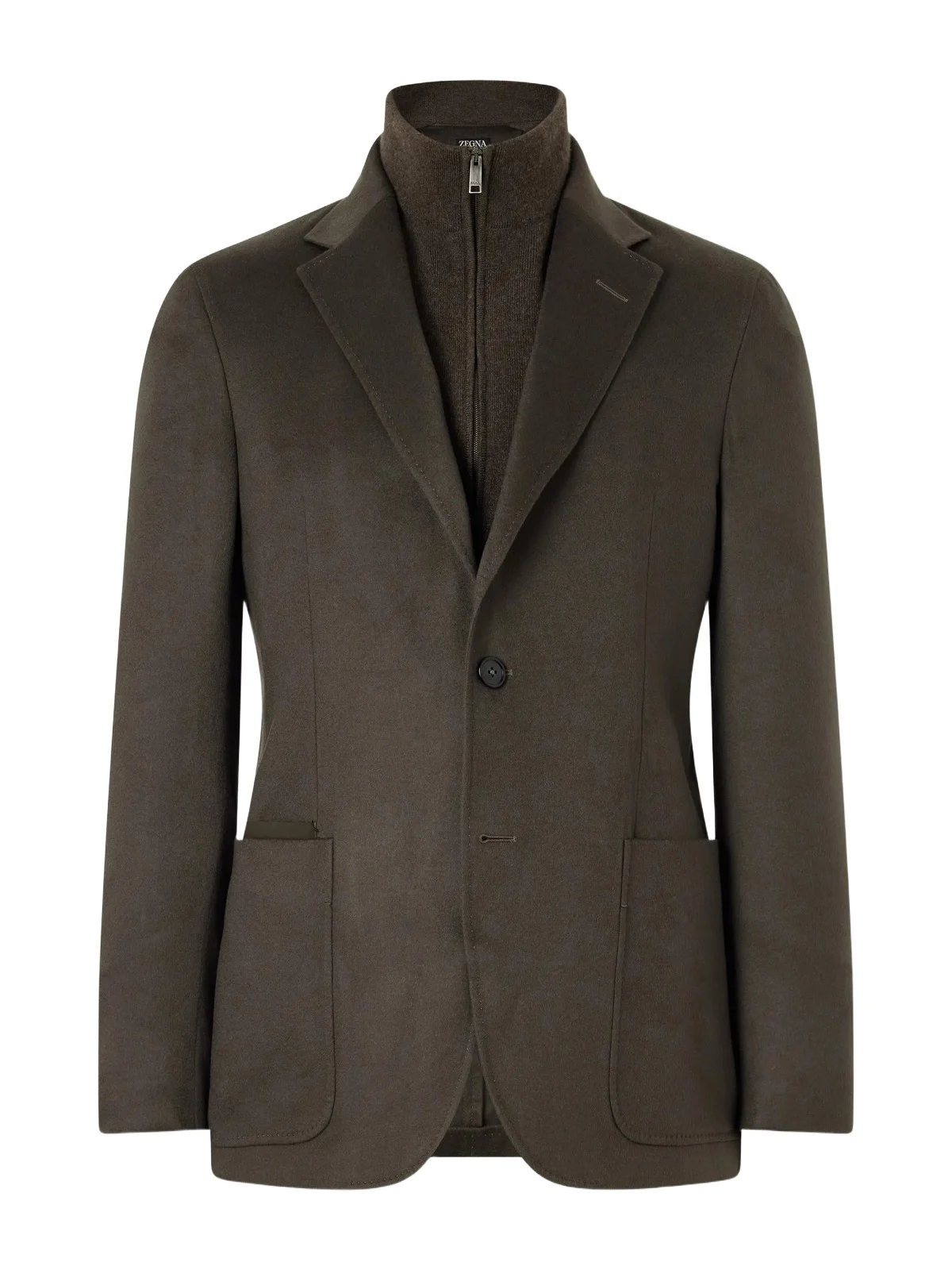 Oasi Cashmere Zip-Up Blazer - Men