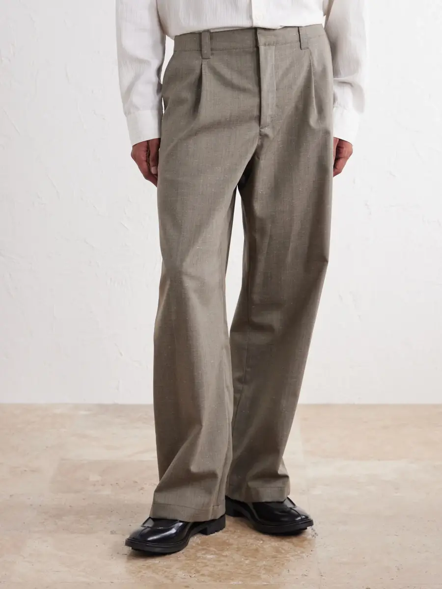 Our Legacy Still Wide-Leg Wool-Blend Chinos - Men | Thumbnail 3 Our Legacy Still Wide-Leg Wool-Blend Chinos - Men | Thumbnail 3