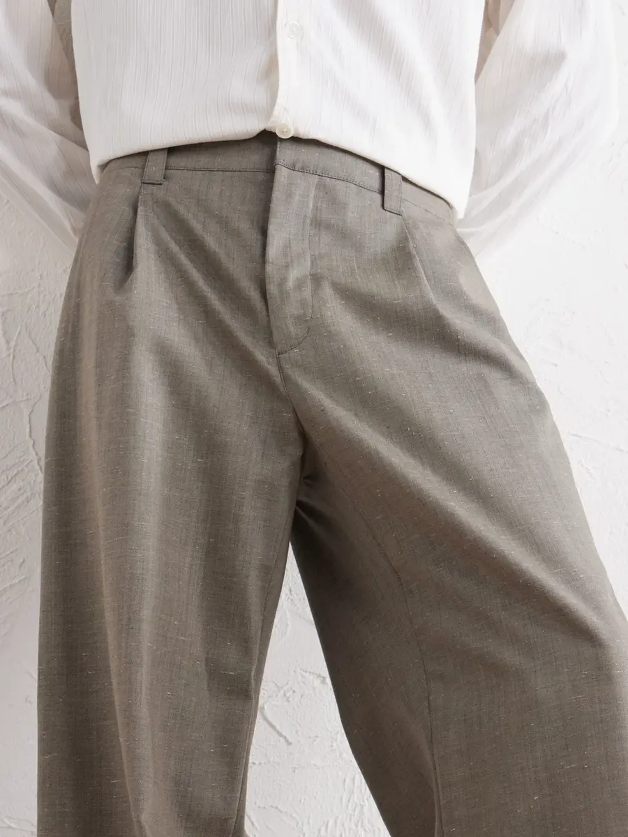 Our Legacy Still Wide-Leg Wool-Blend Chinos - Men | Thumbnail 5 Our Legacy Still Wide-Leg Wool-Blend Chinos - Men | Thumbnail 5