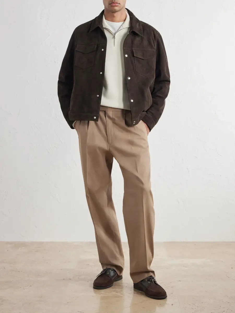 NN07 Robin 10076 Straight-Leg Organic Stretch-Cotton Dobby Trousers - Men | Thumbnail 2 NN07 Robin 10076 Straight-Leg Organic Stretch-Cotton Dobby Trousers - Men | Thumbnail 2