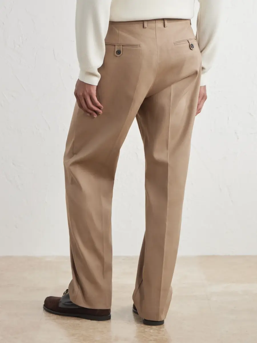 NN07 Robin 10076 Straight-Leg Organic Stretch-Cotton Dobby Trousers - Men | Thumbnail 4 NN07 Robin 10076 Straight-Leg Organic Stretch-Cotton Dobby Trousers - Men | Thumbnail 4