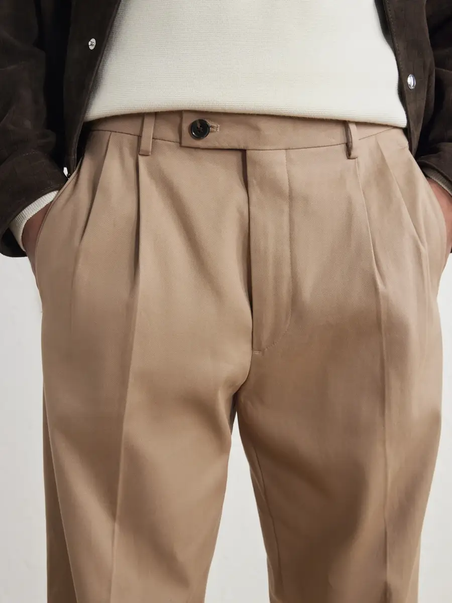 NN07 Robin 10076 Straight-Leg Organic Stretch-Cotton Dobby Trousers - Men | Thumbnail 5 NN07 Robin 10076 Straight-Leg Organic Stretch-Cotton Dobby Trousers - Men | Thumbnail 5