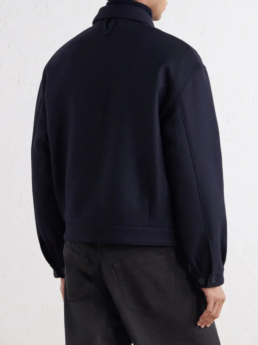 Valstar Brushed Virgin Wool-Twill Bomber Jacket - Men | Thumbnail 4 Valstar Brushed Virgin Wool-Twill Bomber Jacket - Men | Thumbnail 4