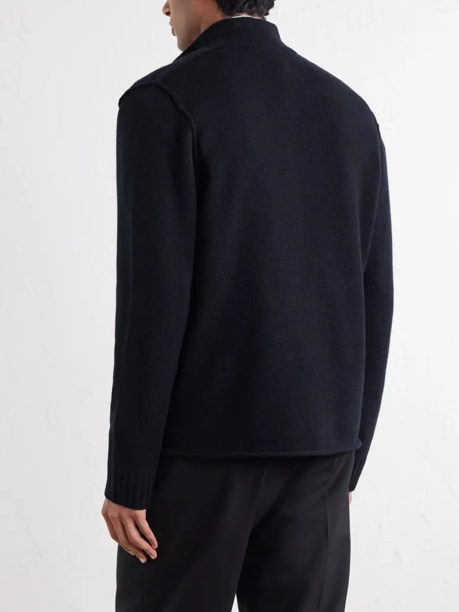 James Perse Cashmere Zip-Up Cardigan - Men | Thumbnail 4