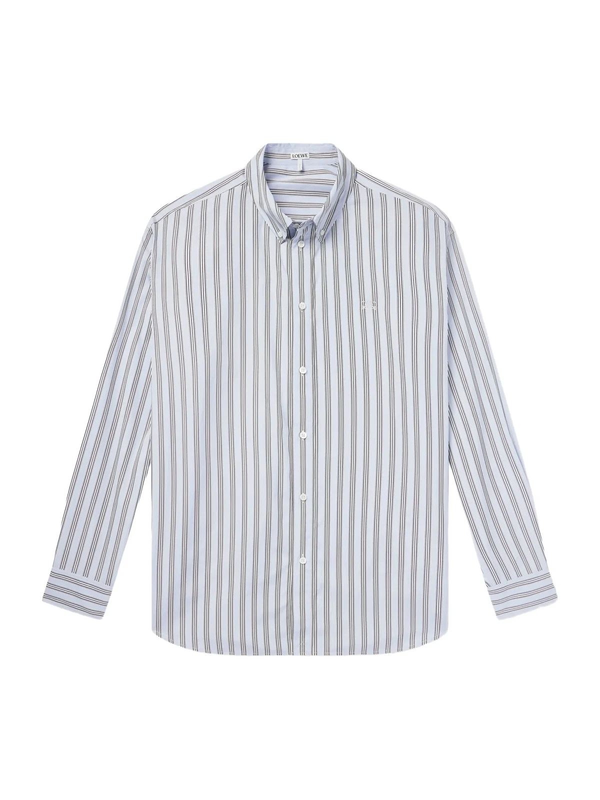 Loewe Striped Cotton-Poplin Shirt - Men
