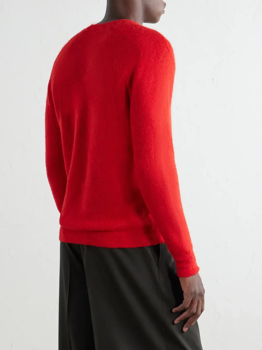 Auralee Alpaca-Blend Sweater - Men | Thumbnail 4 Auralee Alpaca-Blend Sweater - Men | Thumbnail 4