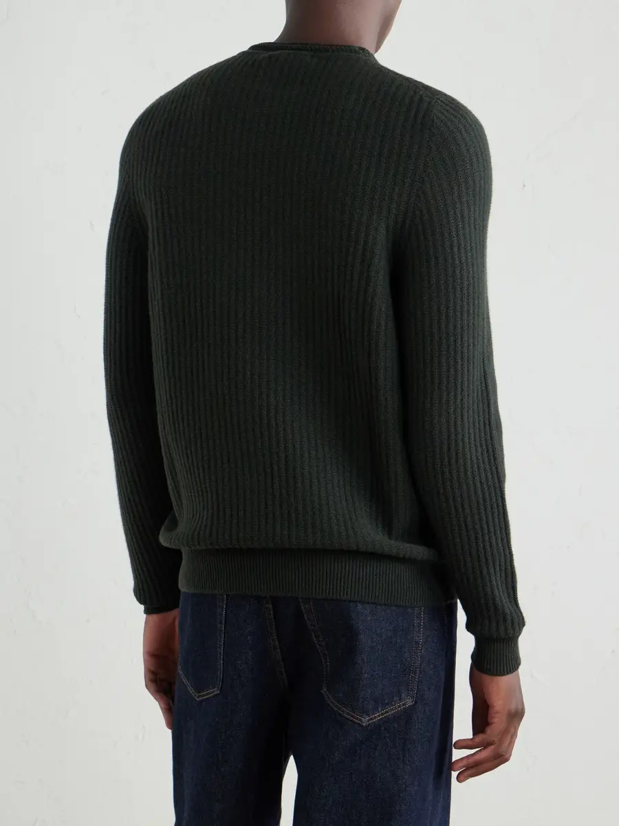 Inis Meáin Merino Wool and Cashmere-Blend Sweater - Men | Thumbnail 4 Inis Meáin Merino Wool and Cashmere-Blend Sweater - Men | Thumbnail 4