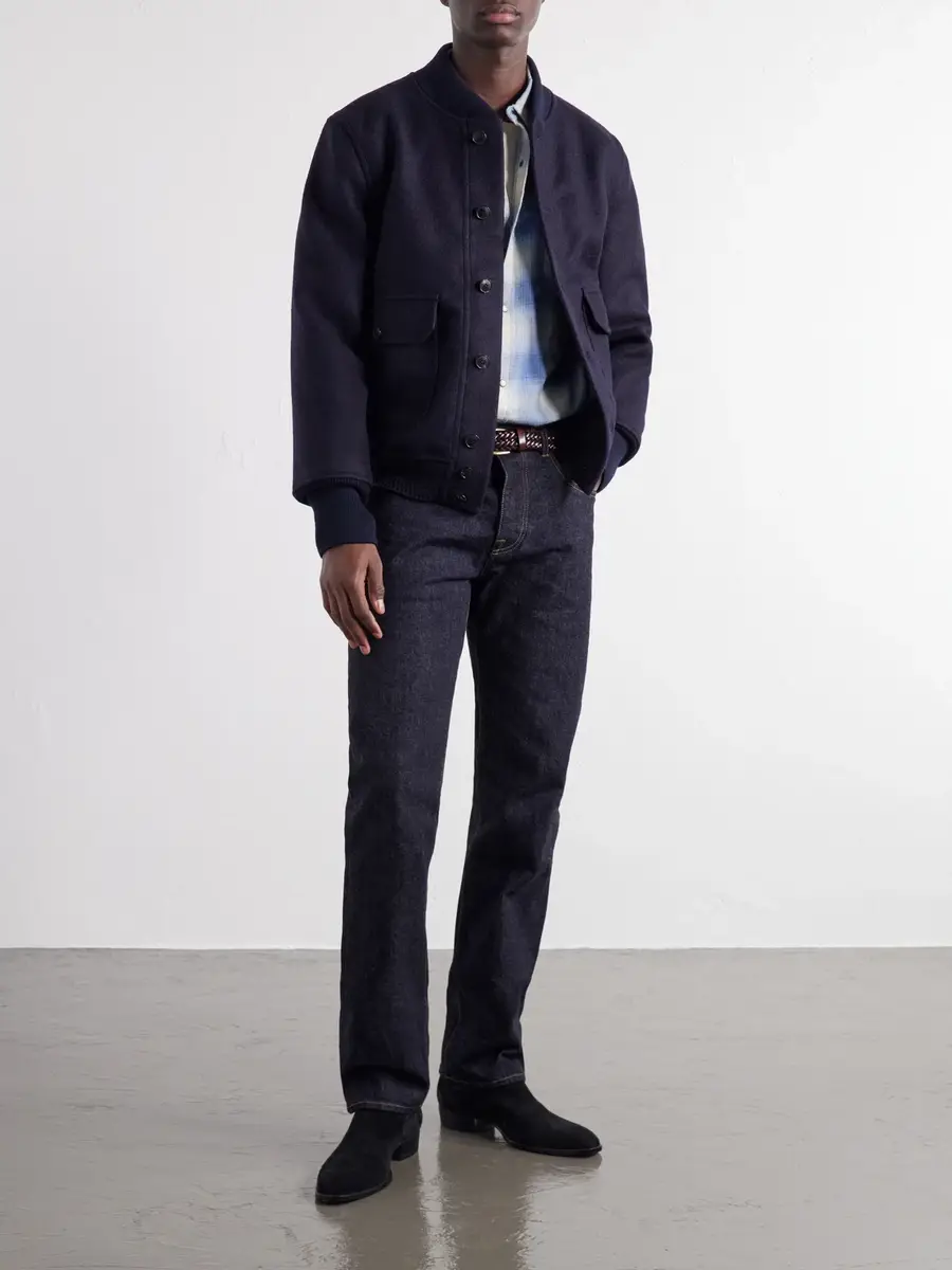Fortela Cruiser Wool Bomber Jacket - Men | Thumbnail 2 Fortela Cruiser Wool Bomber Jacket - Men | Thumbnail 2