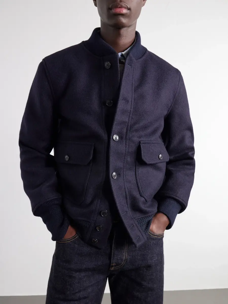 Fortela Cruiser Wool Bomber Jacket - Men | Thumbnail 5 Fortela Cruiser Wool Bomber Jacket - Men | Thumbnail 5
