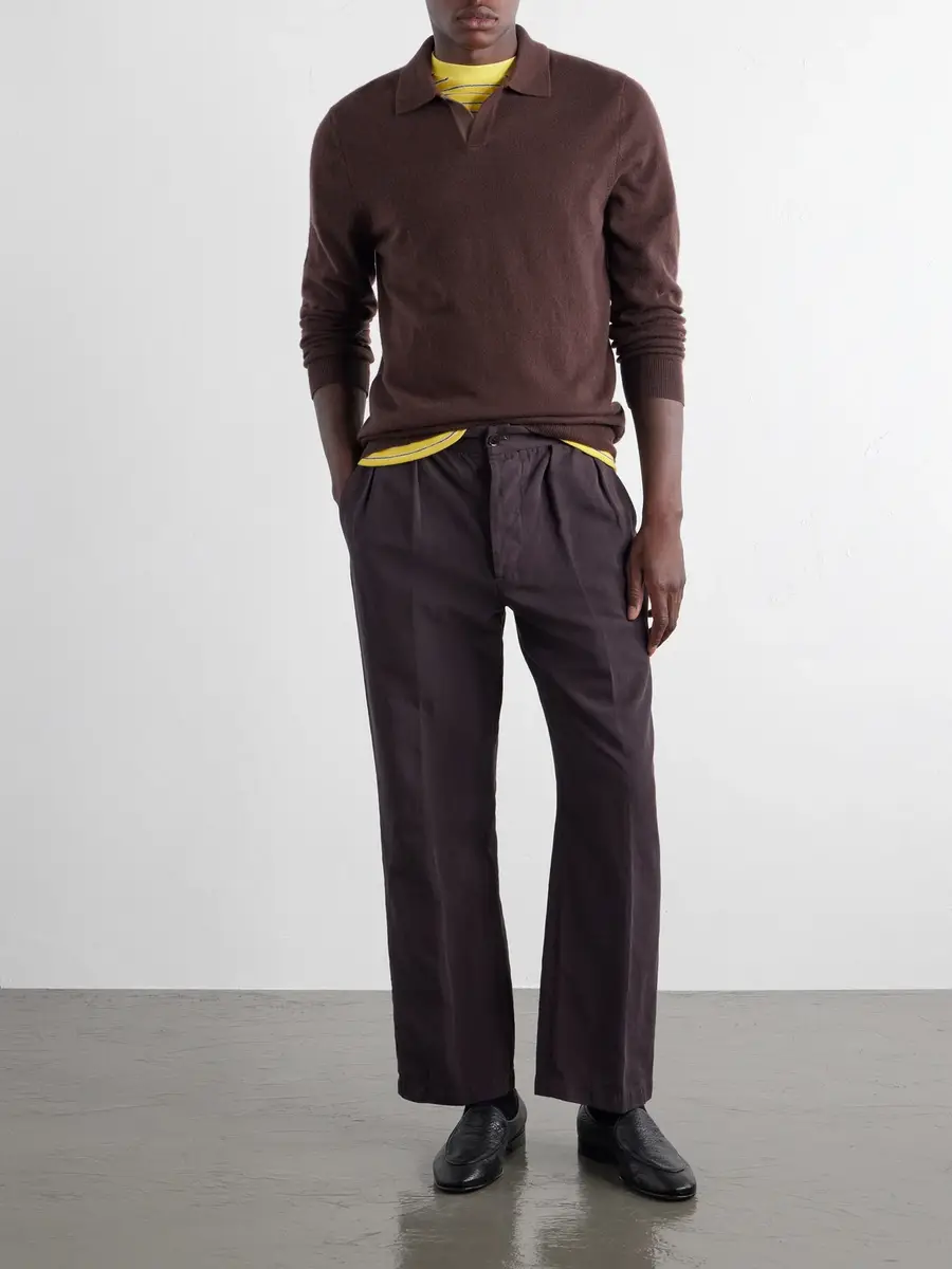 MR P. Cashmere Polo Sweater - Men | Thumbnail 2