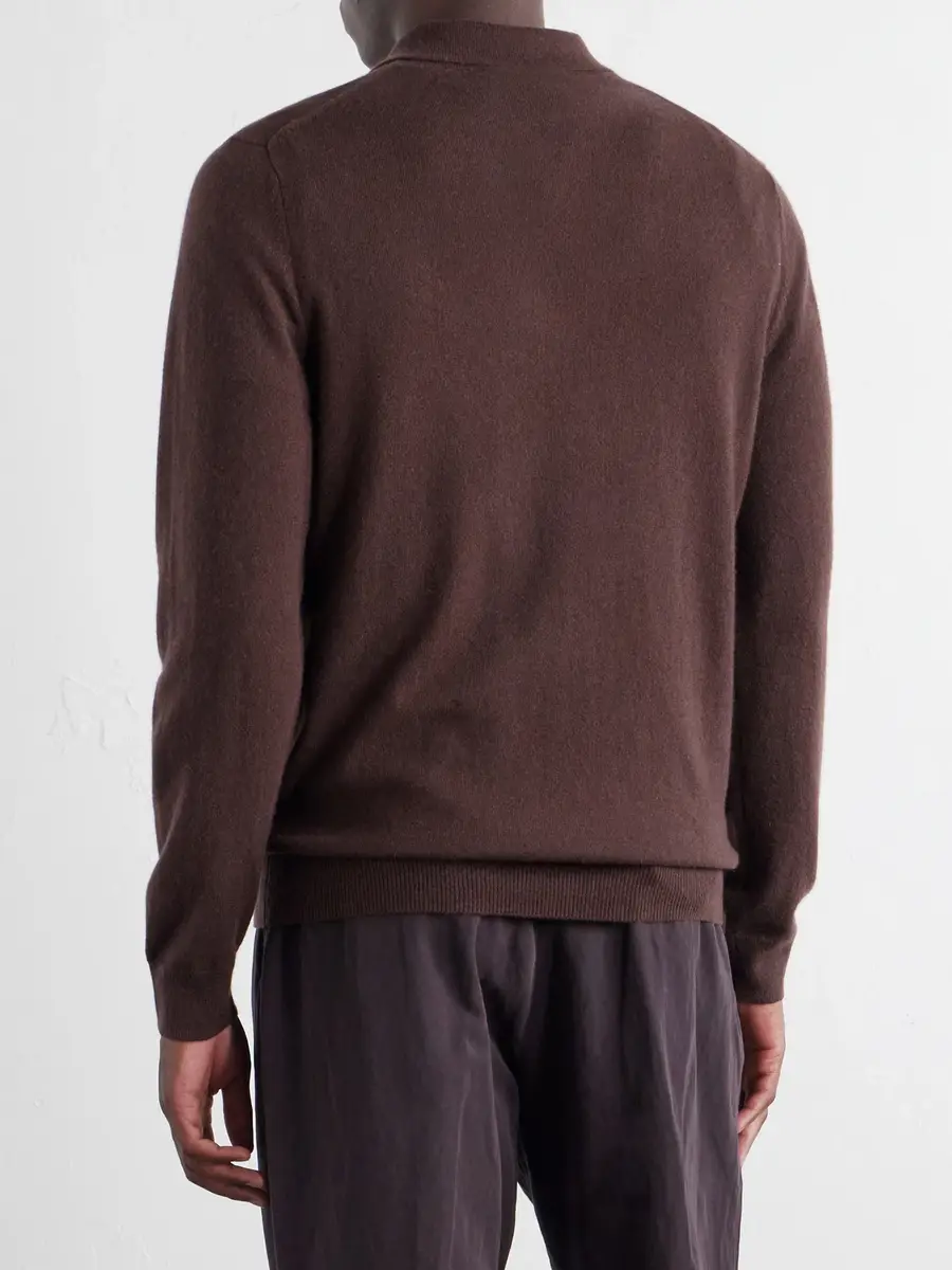 MR P. Cashmere Polo Sweater - Men | Thumbnail 4