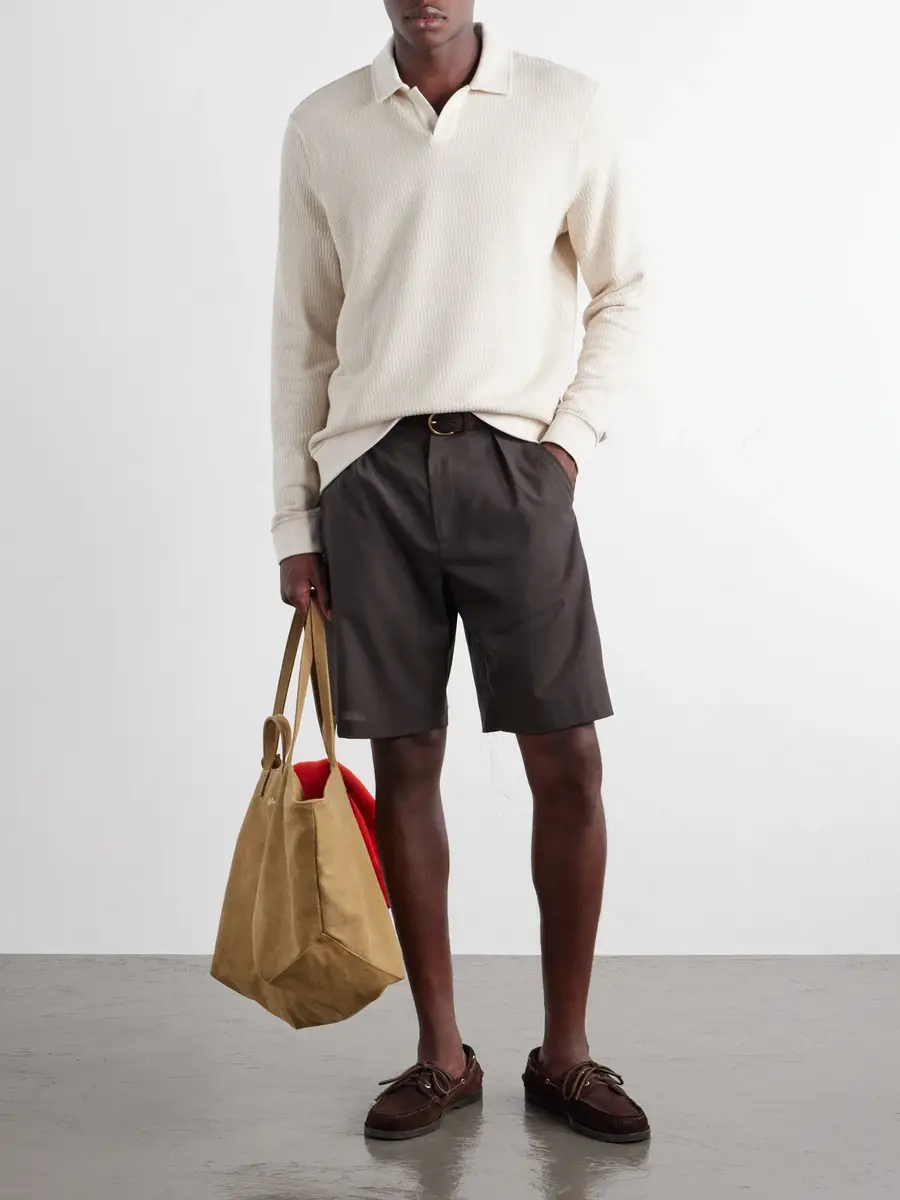 MR P. Cotton Polo Sweater - Men | Thumbnail 2 MR P. Cotton Polo Sweater - Men | Thumbnail 2
