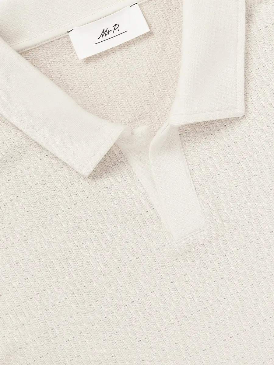 MR P. Cotton Polo Sweater - Men | Thumbnail 6 MR P. Cotton Polo Sweater - Men | Thumbnail 6