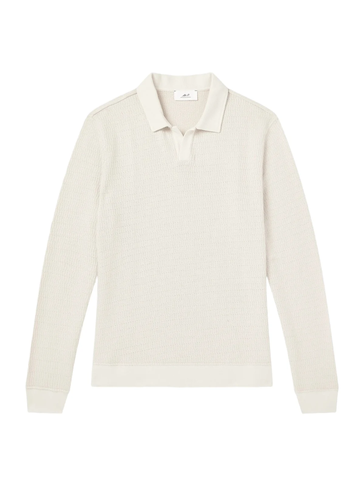 MR P. Cotton Polo Sweater - Men