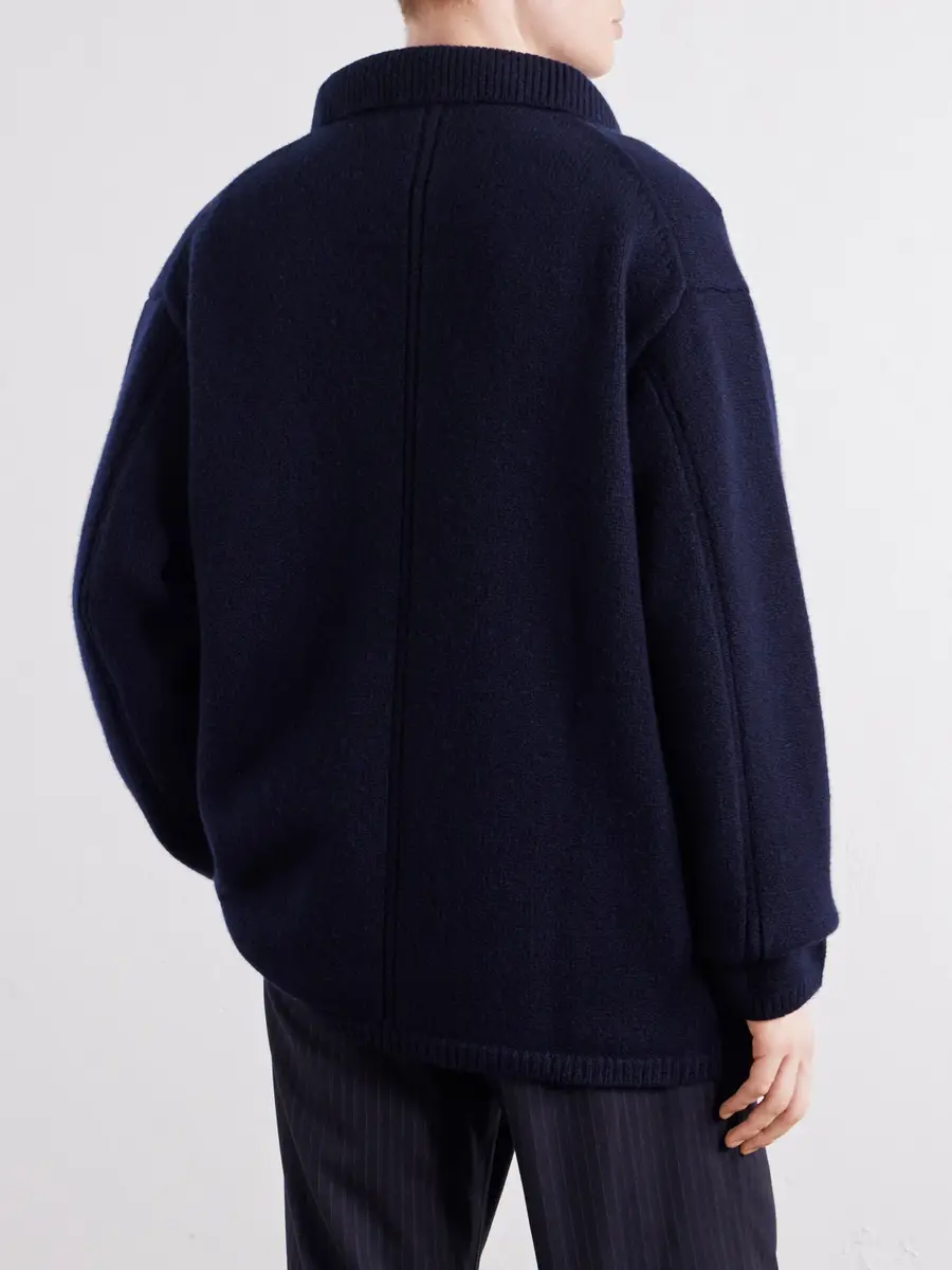 Inis Meáin Wool and Cashmere-Blend Cardigan - Men | Thumbnail 4