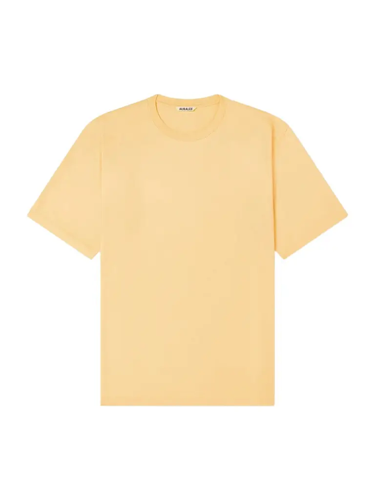 Auralee Luster Cotton-Jersey T-Shirt - Men | Image 1 Auralee Luster Cotton-Jersey T-Shirt - Men | Image 1