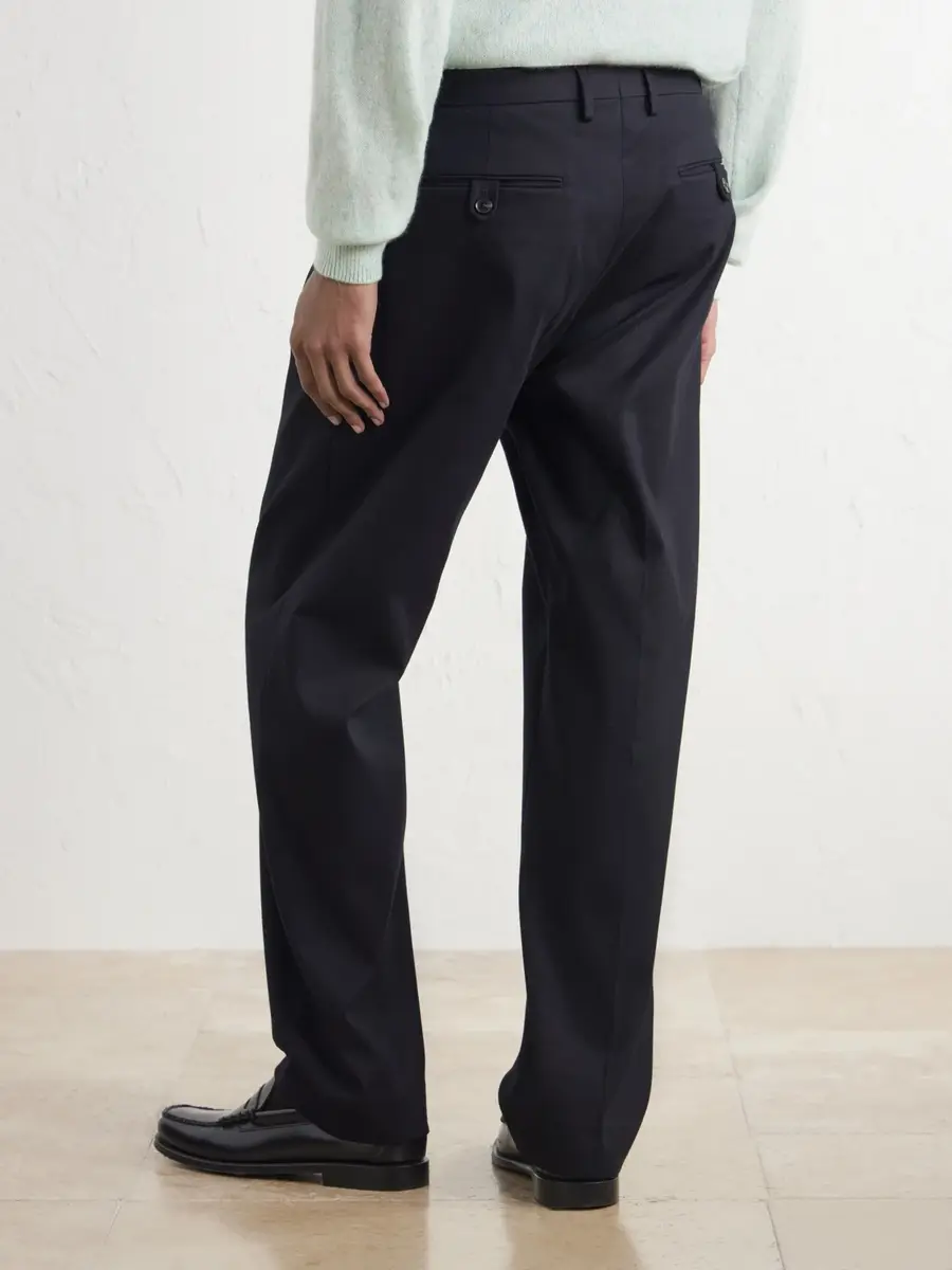 NN07 Robin 10076 Straight-Leg Organic Stretch-Cotton Dobby Trousers - Men | Thumbnail 4 NN07 Robin 10076 Straight-Leg Organic Stretch-Cotton Dobby Trousers - Men | Thumbnail 4