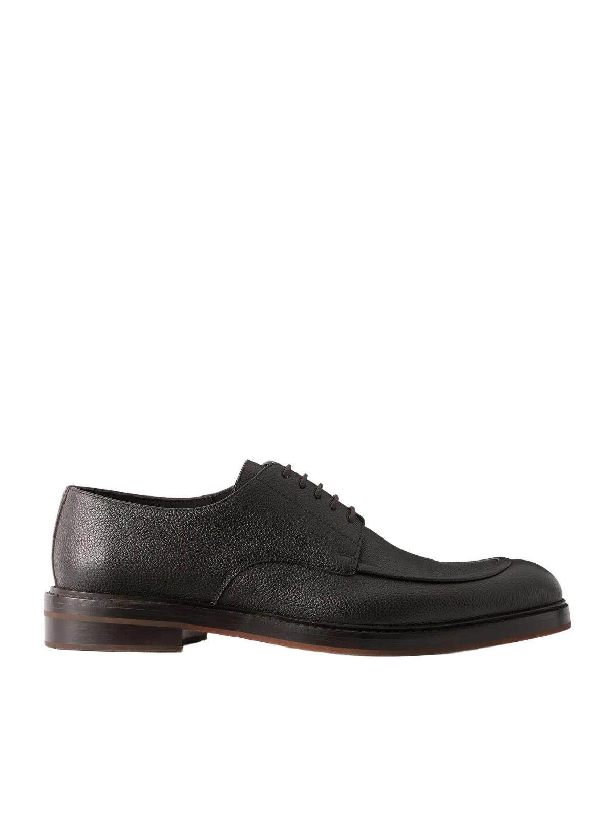 Manolo Blahnik Newbury Full-Grained Leather Derby Shoes - Men